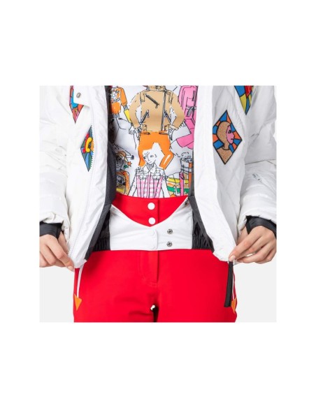 Rossignol W Lumy Down Bomber Jacket Jkt White