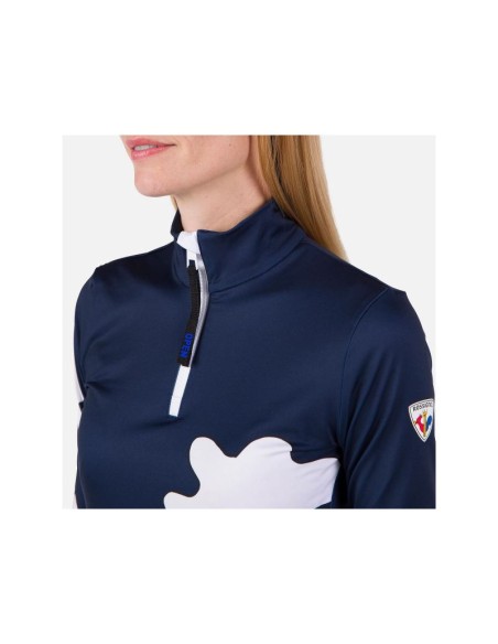 Rossignol W Booster 12 Zip Top Blue