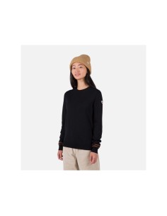 Rossignol W Corporate Crew Neck Sweater Black