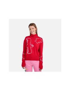 Rossignol W Jcc Roll Neck Sweater Red