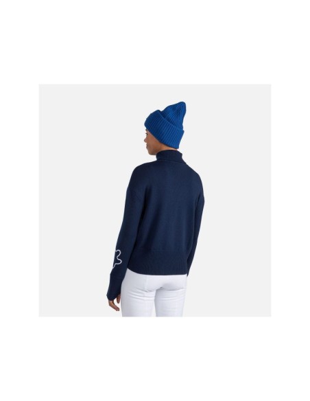 Rossignol W Jcc Roll Neck Sweater Blue