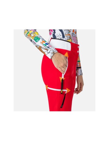 Rossignol W Pilot Str Pant red