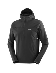 Salomon Sense Aero Hybrid Half Zip Hooded LC2429600