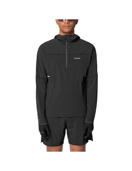 Salomon Sense Aero Hybrid Half Zip Hooded LC2429600