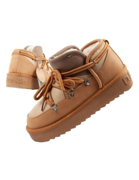 DFranklin women's snow boots winter fashionable insulated ankle boots