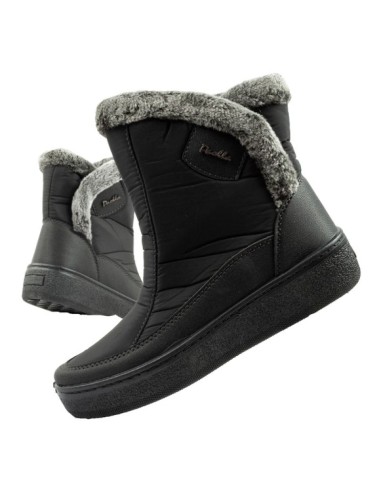 Easy Way winter boots snow boots women's ankle boots insulated fashionable zipper