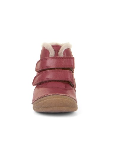 Froddo children's winter ankle boots insulated made of natural leather lightweight
