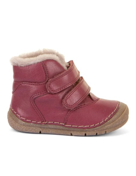 Froddo children's winter ankle boots insulated made of natural leather lightweight
