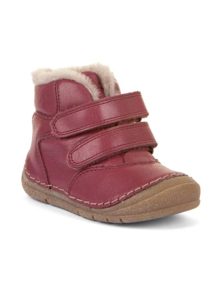 Froddo children's winter ankle boots insulated made of natural leather lightweight
