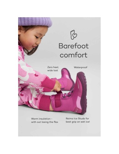 Reima ReimaTec barefoot winter boots for children Talvella Kids 5400150A9990