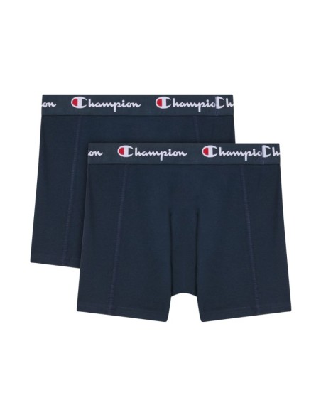 Champion Men's Boxer Shorts 2 Pack Navy Blue U20001 BS501