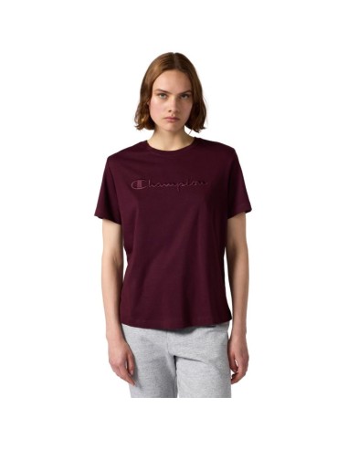 Champion SS Tee Burgundy Women's TShirt 118382 RS522