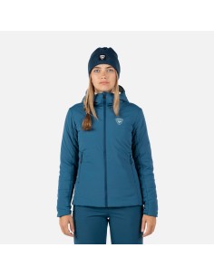 Rossignol W Opside Hoodie Jacket In Heavy Insulation