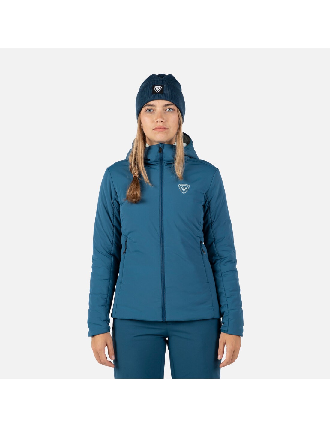 Rossignol W Opside Hoodie Jacket In Heavy Insulation
