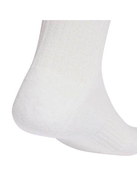 Adidas 3Stripes Essentials Cushioned Crew 6 Pack Socks White KE5493