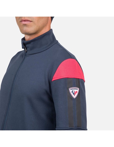 Rossignol Aerial Fz Navy Blue Sweatshirt