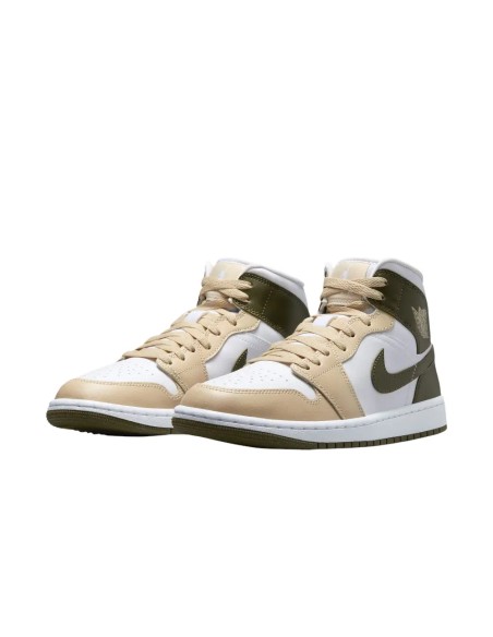 Jordan 1 Mid Military Drab Women's BQ6472120 MBS