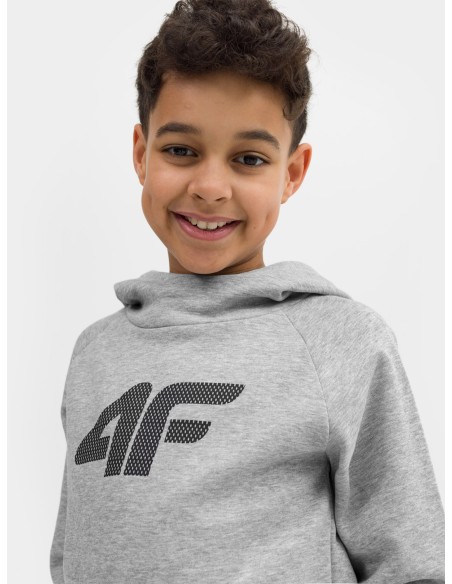 Sweatshirt 4F Jr 4FJSS23TSWSM220 cool light gray