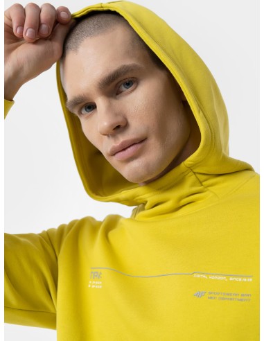 Sweatshirt 4F M H4Z22-BLM023-72S Gold