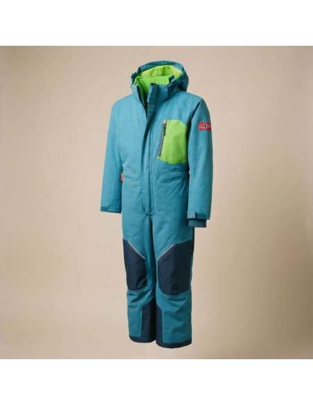 Trollkids Kids Isfjord Snowsuit XT Winter Blue 639104