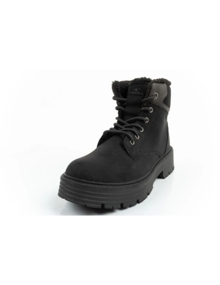 O'neill winter boots women's hiking boots insulated ankle boots fashionable black