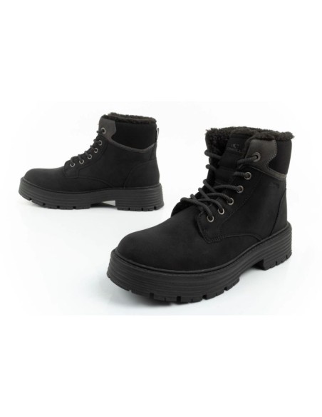 O'neill winter boots women's hiking boots insulated ankle boots fashionable black