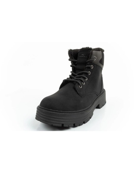 O'neill winter boots women's hiking boots insulated ankle boots fashionable black