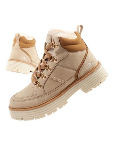 O'neill winter boots women's hiking boots ankle boots insulated fashionable beige brown