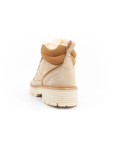 O'neill winter boots women's hiking boots ankle boots insulated fashionable beige brown