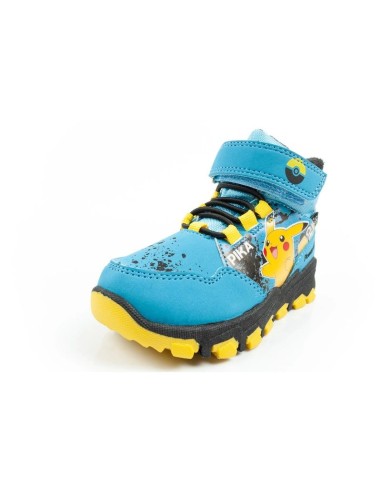 Leomil Pokemon children's winter ankle boots insulated waterproof blue