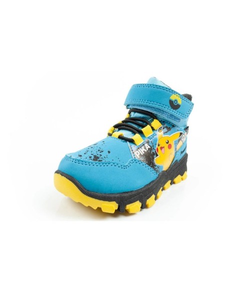 Leomil Pokemon children's winter ankle boots insulated waterproof blue