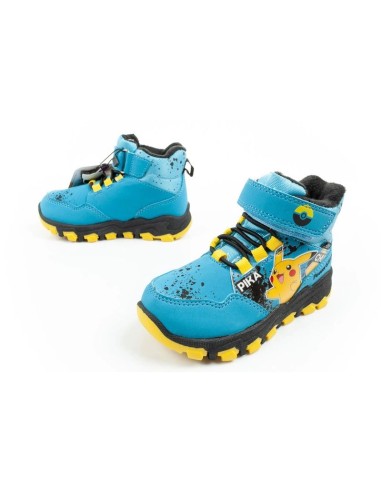 Leomil Pokemon children's winter ankle boots insulated waterproof blue