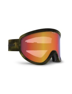 Volcom Footprints Snowboard Winter Goggles for WomenMen Red VG0622303