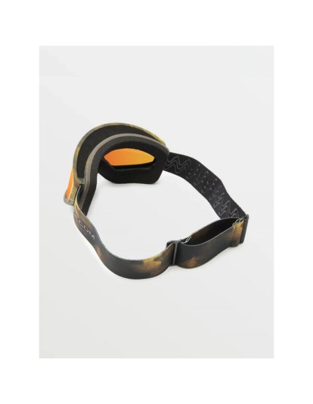 Volcom Footprints Snowboard Winter Goggles for WomenMen Red VG0622303