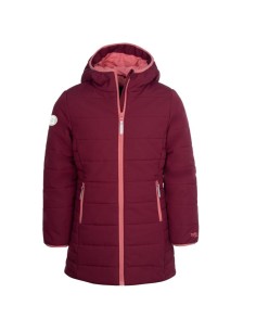 Trollkids Girls Stavanger Coat winter blue insulated hooded jacket 219219