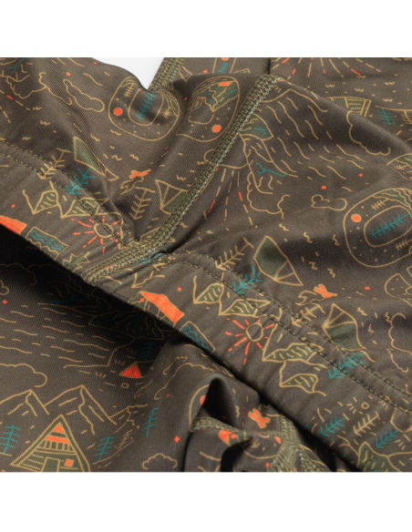 Children's thermoactive leggings GRAP BOTTOM JRB