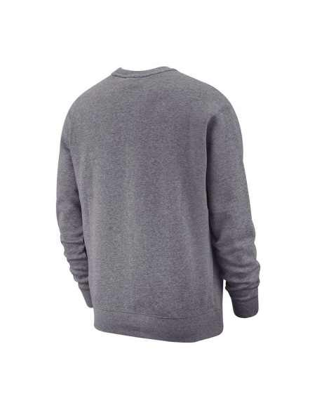 Nike Sportswear Club Fleece Men's Crew Charcoal HeatherWhite BV2662071 MBS
