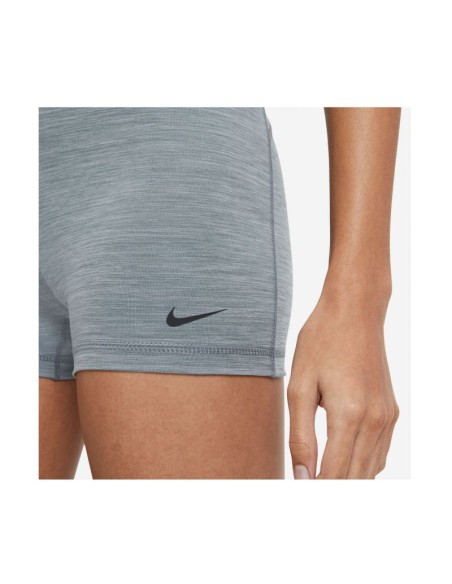 Nike Pro Women's 3" Shorts Smoke GreyHeatherBlackBlack CZ9857084 MBS