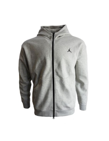 Jordan Sport Hoop Fleece Men's DriFIT FullZip Hoodie Grey HeatherBlack FV8602050 MBS