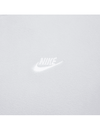 Nike Club Men's Winterized Pullover Hoodie Light Smoke GreyPureWhite FZ0660077 MBS