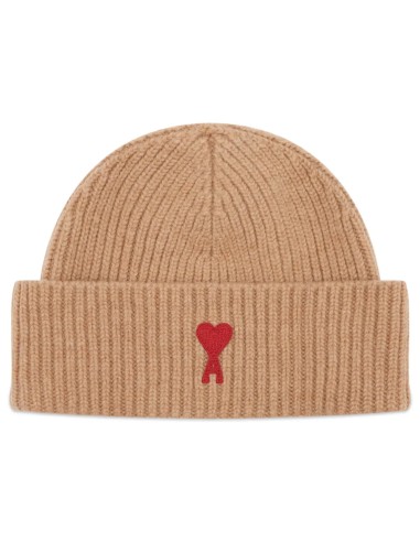 Ami Paris Beanie Wool Beige UHA116018289 MBS