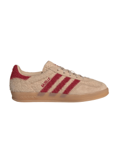 adidas Gazelle Indoor Magic Beige Victory Red Women's JP8341 MBS