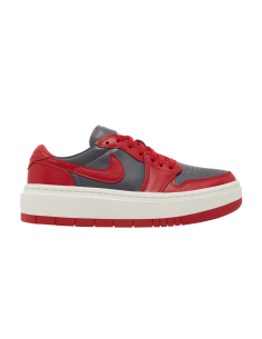 Jordan 1 Elevate Low Dark Grey Varsity Red Women's DH7004006 MBS