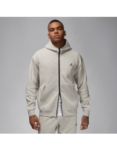Jordan Sport Hoop Fleece Men's DriFIT FullZip Hoodie Grey HeatherBlack FV8602050 MBS