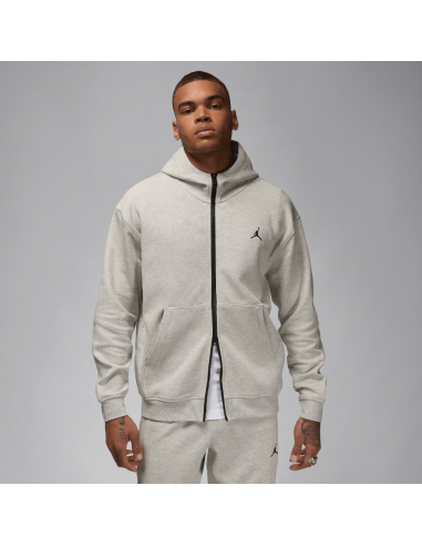 Jordan Sport Hoop Fleece Men's DriFIT FullZip Hoodie Grey HeatherBlack FV8602050 MBS