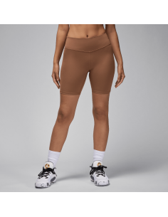 Jordan Sport Women's HighWaisted 7" Bike Shorts Archaeo BrownWhite FN7325223 MBS