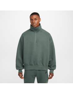 Nike Tech Men's Fleece HalfZip Top Vintage GreenVintage Green FZ7568338 MBS