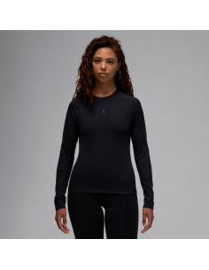 Jordan Sport Women's LongSleeve Bodycon Top Black FV6930010 MBS