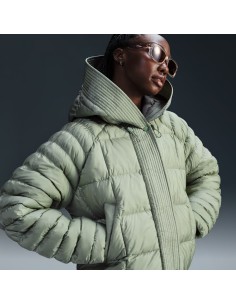 Nike Sportswear Swoosh Puffer PrimaLoftΒ Oversized Hooded Jacket Jade HorizonSail FB8729370