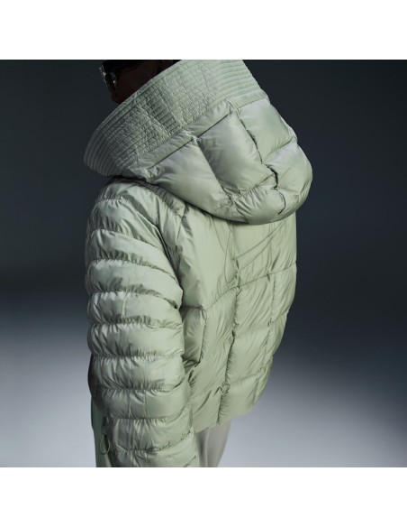 Nike Sportswear Swoosh Puffer PrimaLoftΒ Oversized Hooded Jacket Jade HorizonSail FB8729370